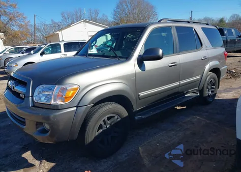 2006 Toyota Sequoia Limited V8 z USA, uszkodzony, nr VIN 5TDBT48A96S271035